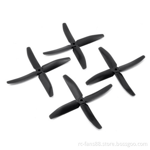 DAL 5040 Q5040 4 Blade Propeller CW CCW For ZMR250 QAV250 RC Multirotors 2 Pairs